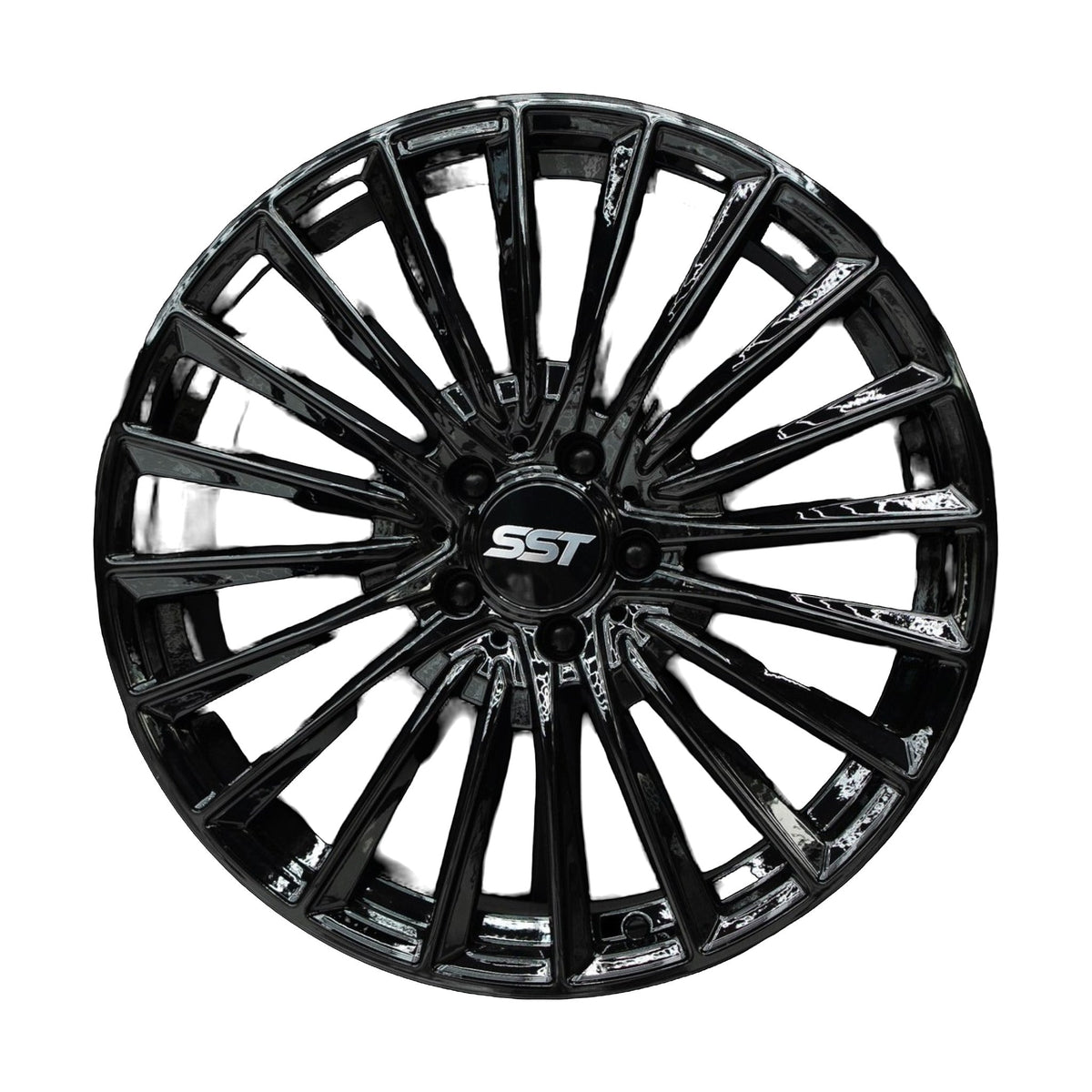 SST 1 alloy wheel, gloss black